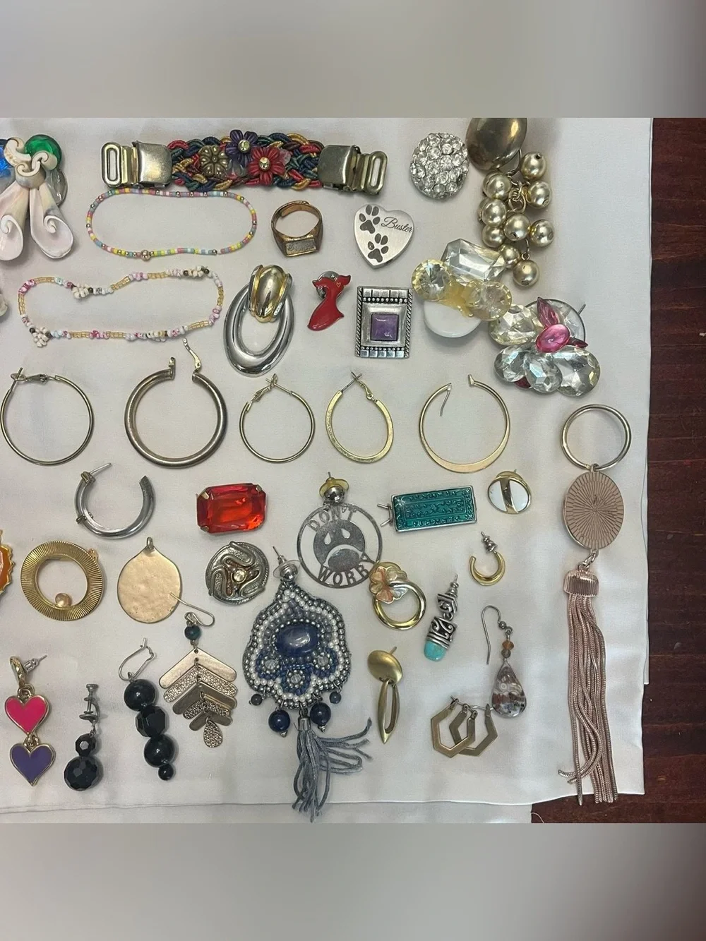 Assorted Mixed Jewelry Lot - Multicolor Costume Jewelry - Picture 5 of 8